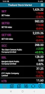 Thailand Stock Market, Stocks Captura de tela 1