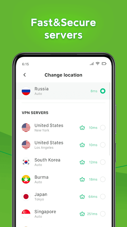 Vast VPN - Fast & Secure ဖန်သားပြင်ဓာတ်ပုံ 0