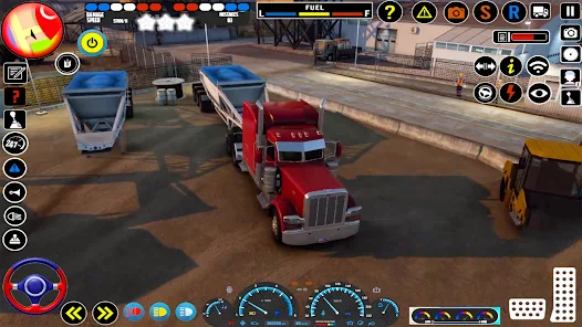 American Cargo Truck Games Sim スクリーンショット 0