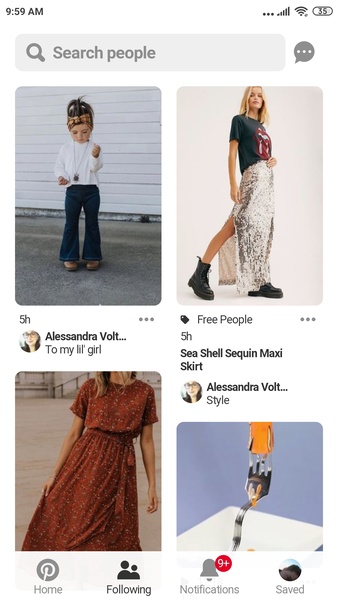 Pinterest Lite Скриншот 3