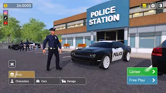 Police Life Simulator Captura de tela 3