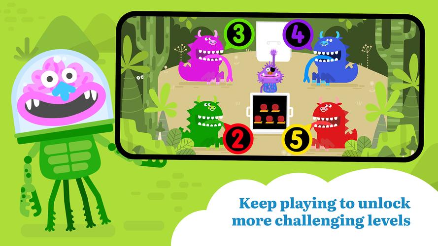 Teach Monster Number Skills Screenshot 2