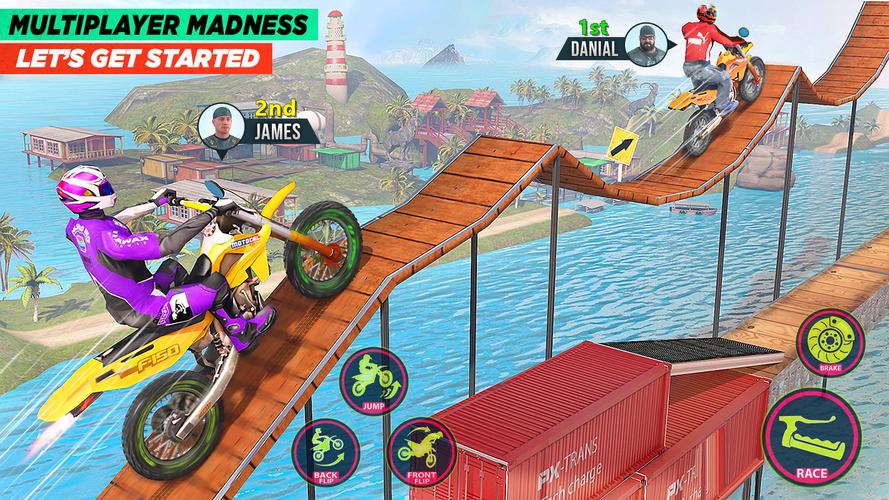 Bike Stunt Game: Tricks Master Capture d'écran 0