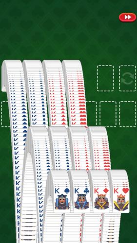 Big Card Solitaire Schermafbeelding 1