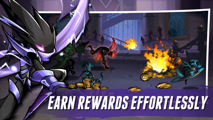 Stickman Master Ⅲ: Idle RPG应用截图第3张