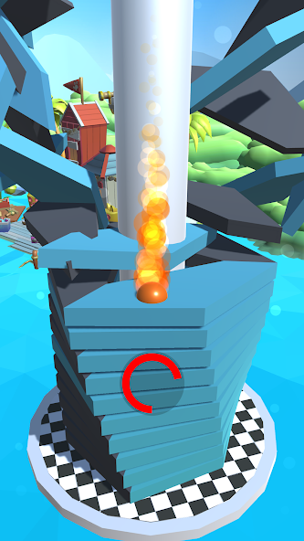Ball Run Stack: Stack Ball 3D Mod Ekran Görüntüsü 0