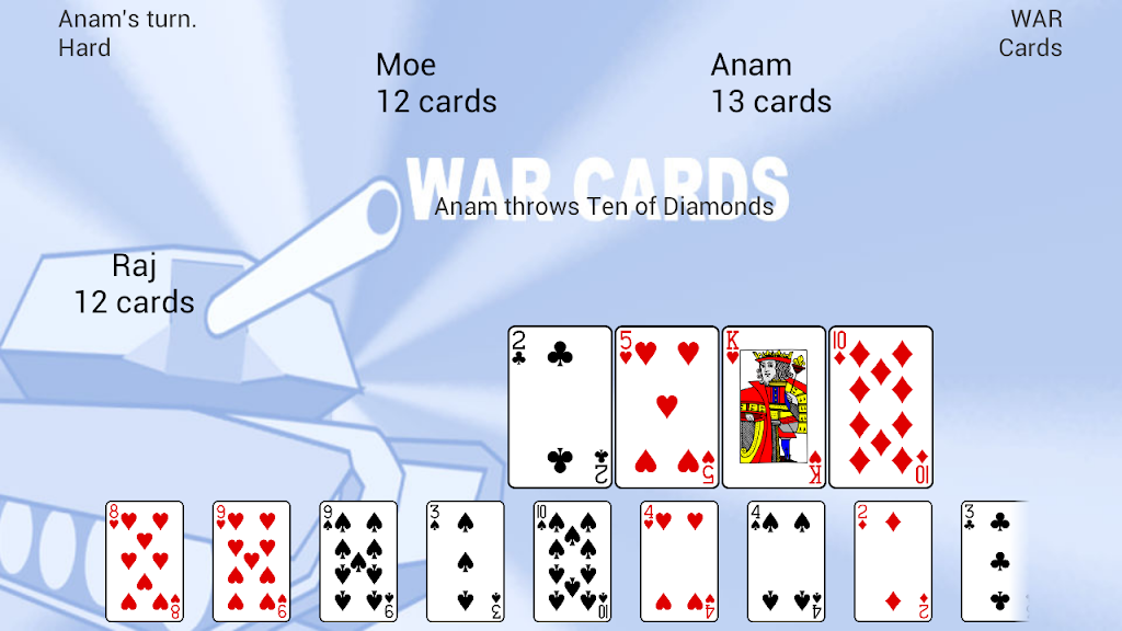 WAR Cards スクリーンショット 0