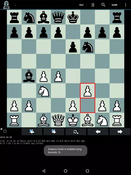 Komodo 10 Chess Engine Schermafbeelding 3