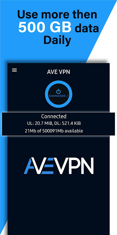 AVE VPN:Low Ping Vpn Zrzut ekranu 0
