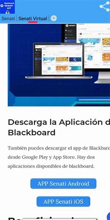Schermata Senati Blackboard 3