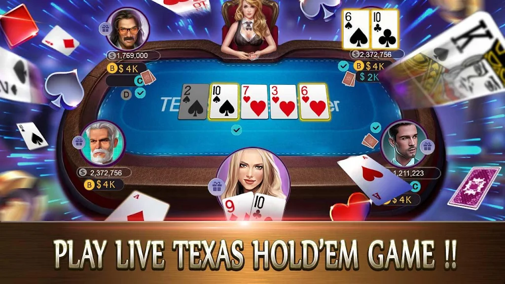 Poker Tycoon - Texas Hold'em Poker Casino Game स्क्रीनशॉट 2