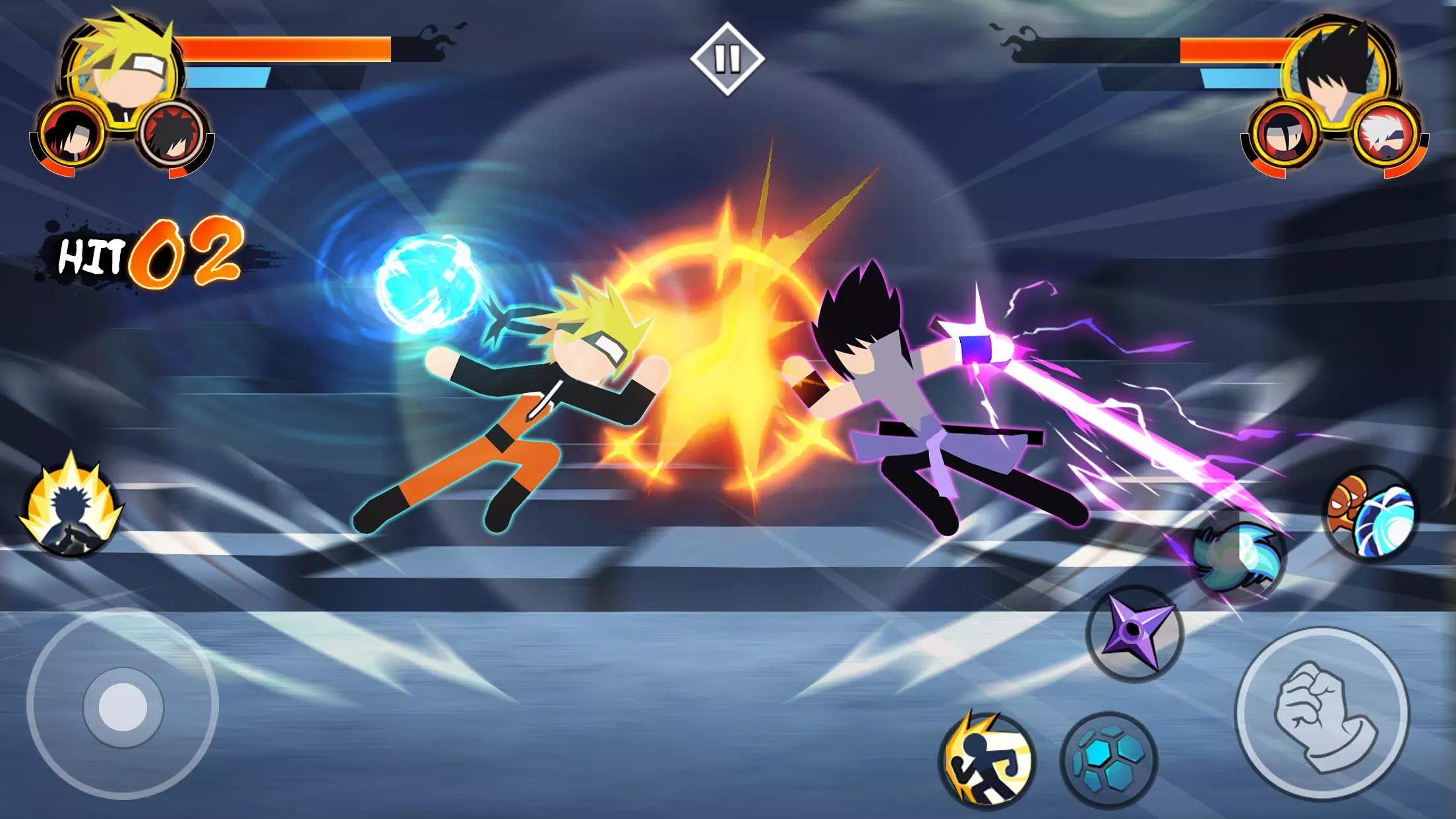 Stick Ninja - 3v3 Battle应用截图第0张