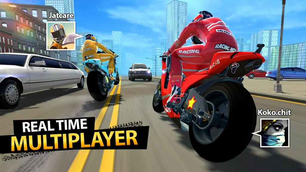 Highway Moto Rider 2: Traffic Captura de tela 2