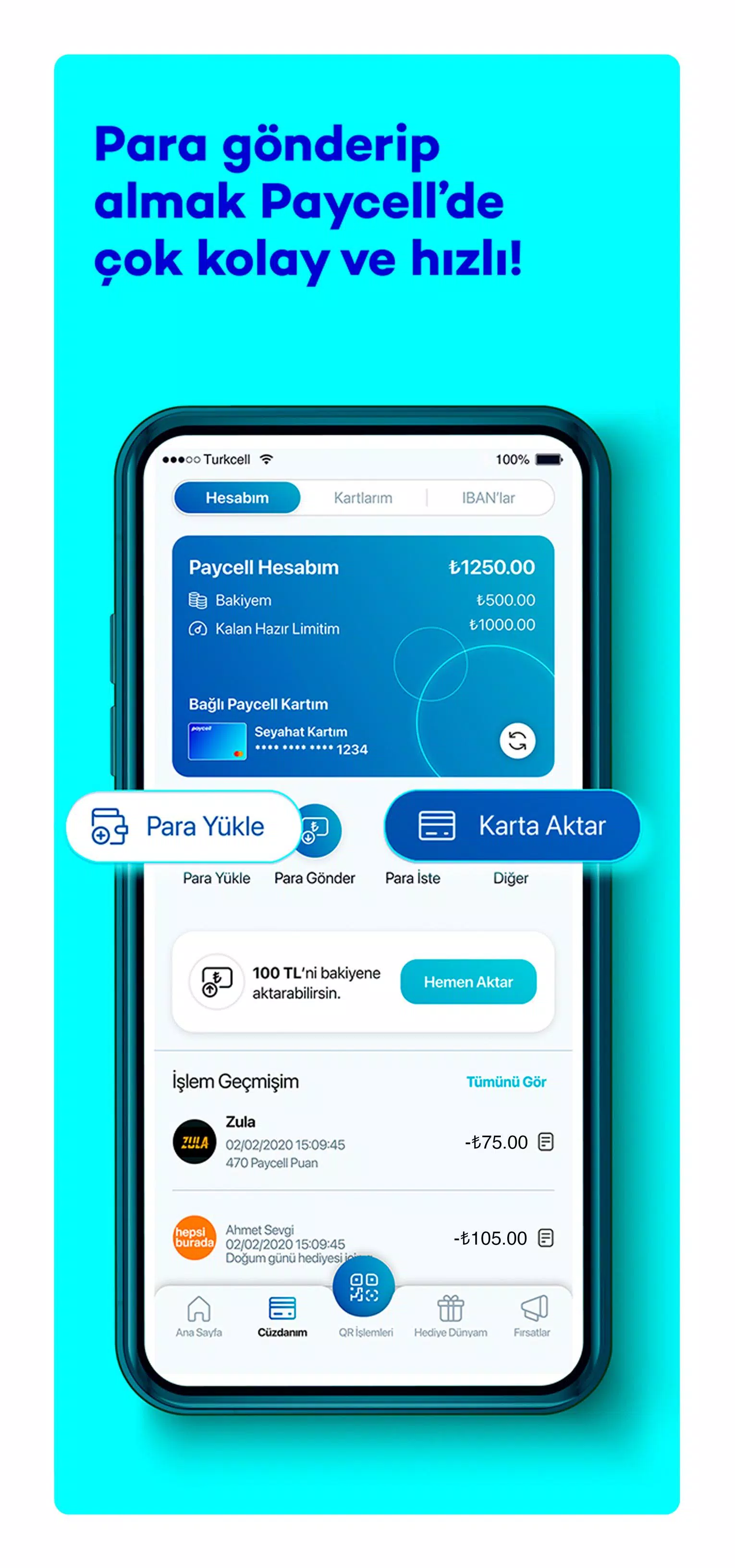 Paycell – Cüzdan, Ödeme, Kart應用截圖第2張