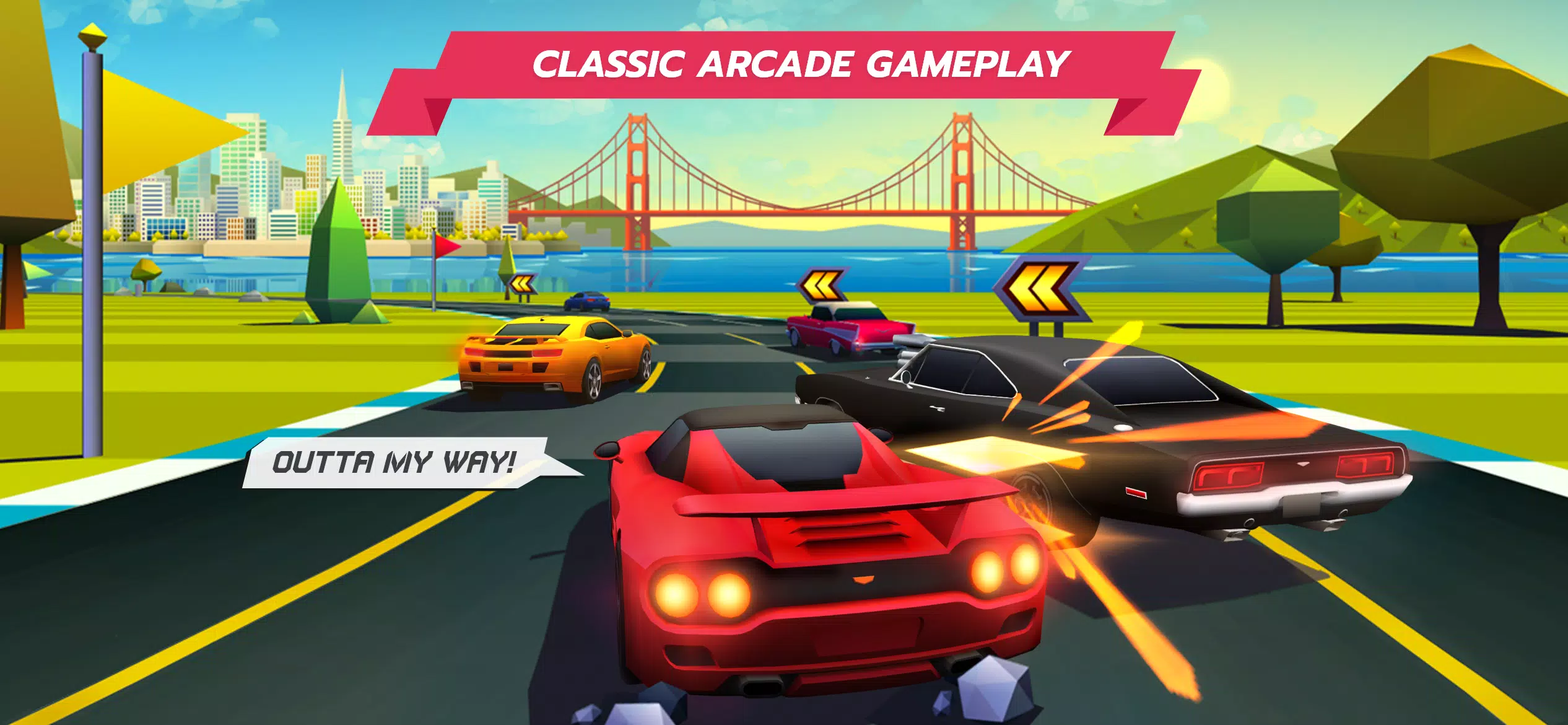 Horizon Chase – Arcade Racing स्क्रीनशॉट 0