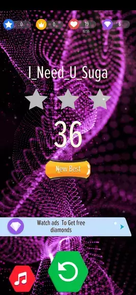 k-pop Magic Game Piano Tiles 2 স্ক্রিনশট 1