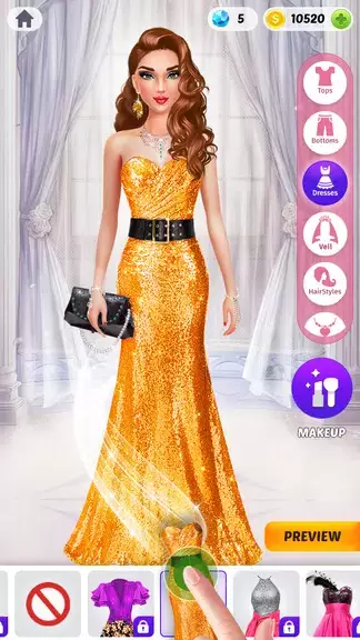 Fashion Game: Makeup, Dress Up ภาพหน้าจอ 0