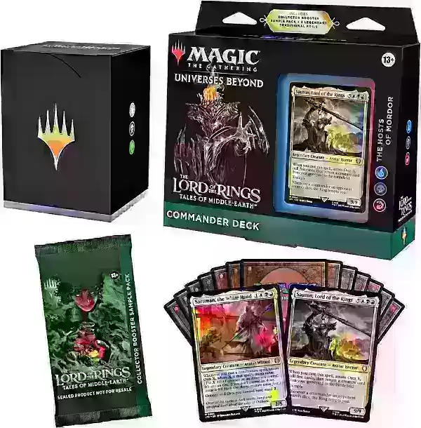Колоды Magic Commander «Властелин Колец» снова в наличии на Amazon