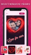 Romantic Photo Editor - Frames Скриншот 1