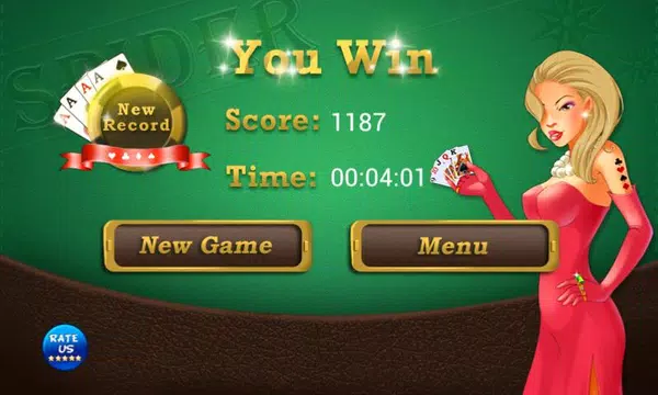 AE Spider Solitaire Ảnh chụp màn hình 3