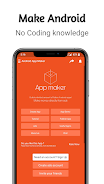 Android App Maker - No Coding ဖန်သားပြင်ဓာတ်ပုံ 0