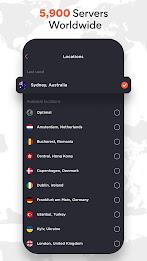 Touch VPN - Fast Hotspot Proxy Screenshot 2