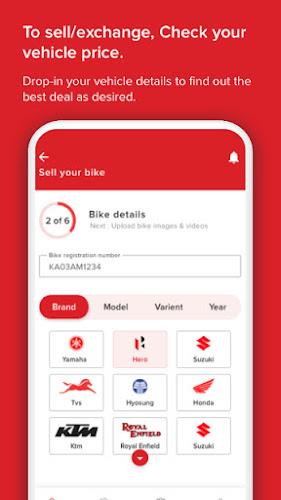 CredR - Sell/Buy/Service bike Screenshot 2