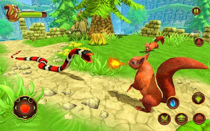 Forest Wild Squirrel Simulator ဖန်သားပြင်ဓာတ်ပုံ 2