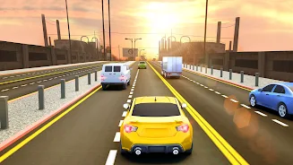 Highway Car Racing Offline Ekran Görüntüsü 1