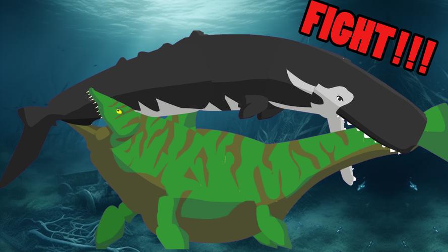 Megalodon Fights Sea Monsters スクリーンショット 2