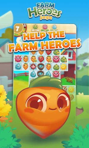 Farm Heroes Saga Ekran Görüntüsü 0