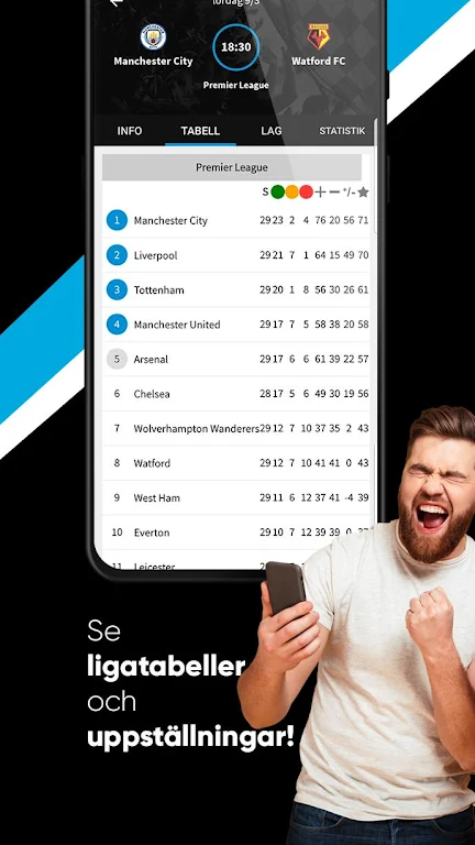 TVmatchen.nu - sport på TV 스크린샷 1