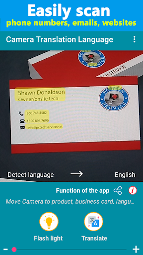 Camera Translator - Live Translation App Schermafbeelding 2