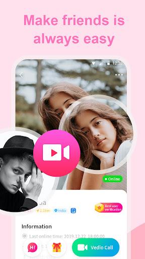 Pink – chat and call 스크린샷 2