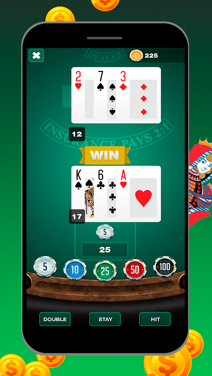 Royal Blackjack 21 Zrzut ekranu 3