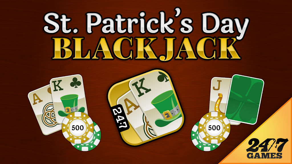 St. Patrick's Day Blackjack應用截圖第0張