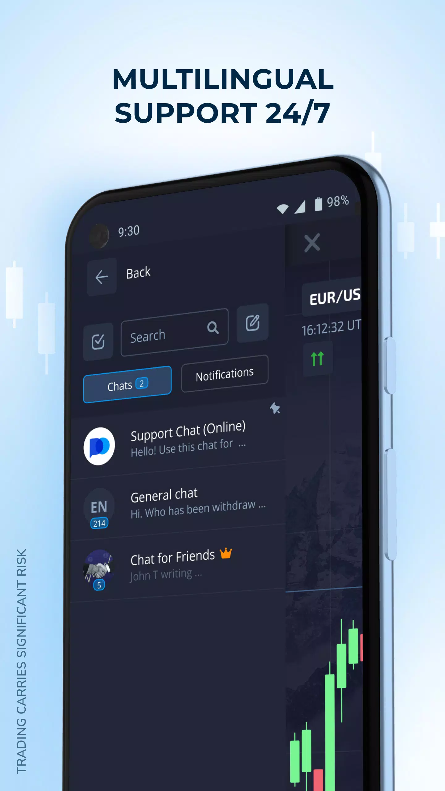 Pocket Option Zrzut ekranu 2