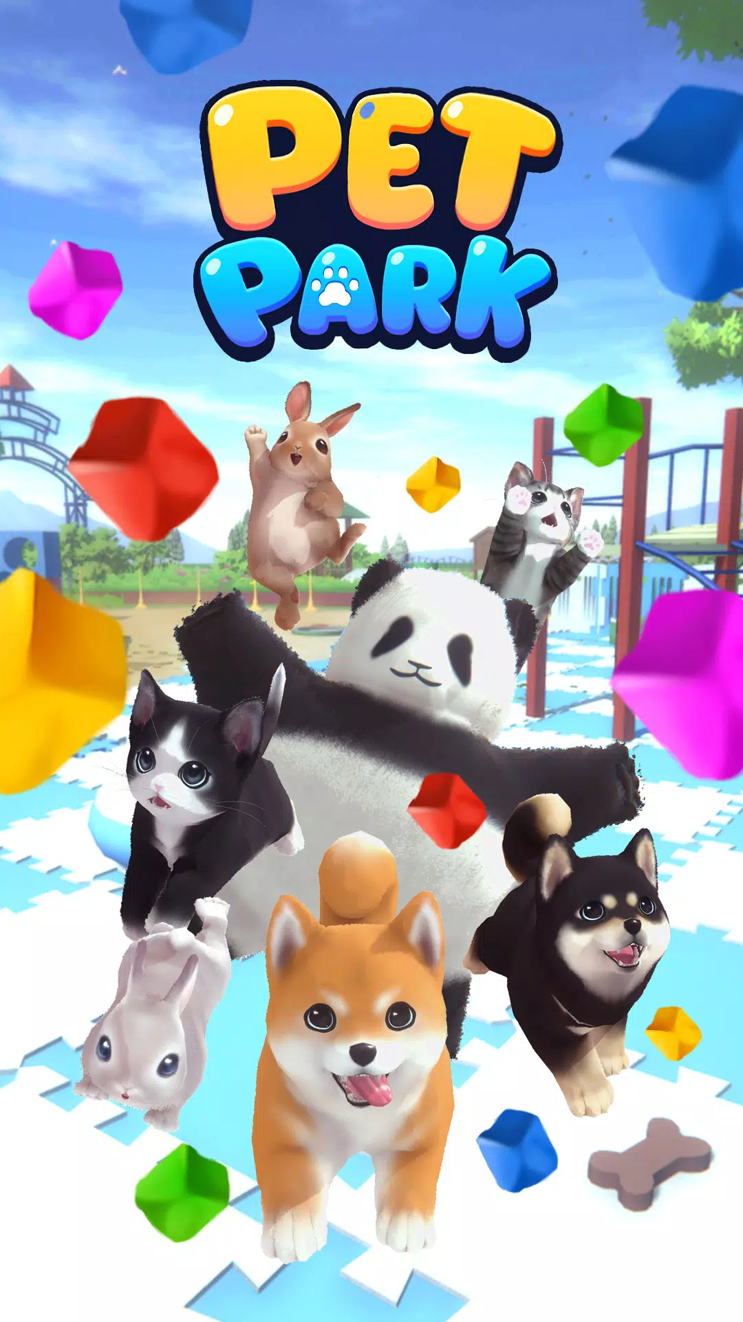 Pet Park: Match3 puzzle world Captura de tela 0