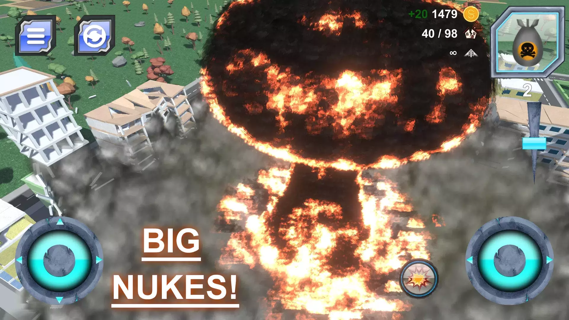 Total City Smash: Nuclear War ภาพหน้าจอ 0