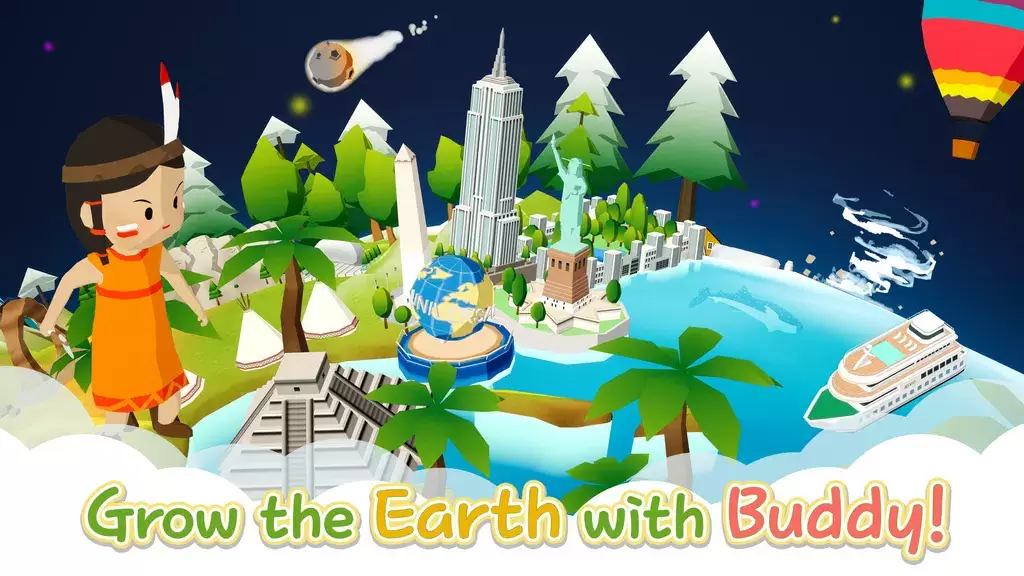 Save The Earth : Idle&Clicker ภาพหน้าจอ 0