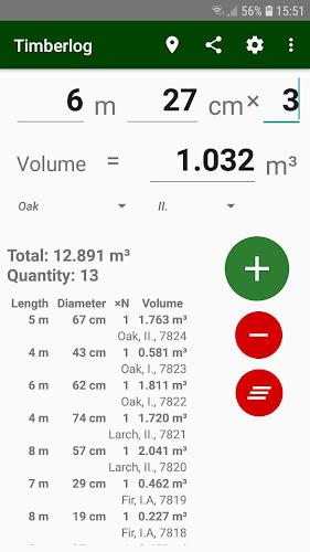 Timberlog - Timber calculator スクリーンショット 3