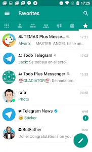 Plus Messenger Schermafbeelding 0