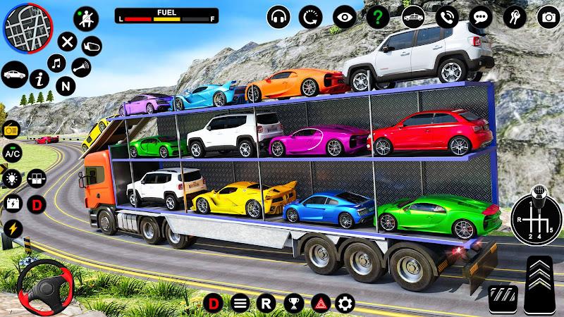 Car Transport Truck Games Captura de pantalla 1