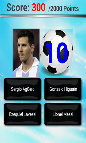 Football Players Quiz Pro Captura de tela 1