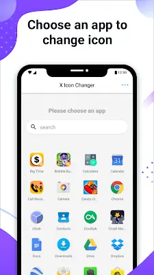 X Icon Changer - Change Icons স্ক্রিনশট 0