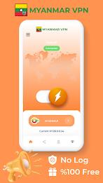 Myanmar VPN - Private Proxy Captura de pantalla 0