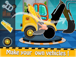 Construction Truck Kids Game Скриншот 3