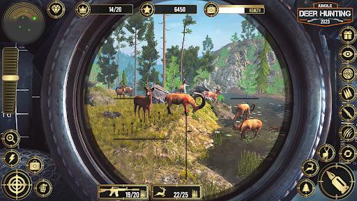 Jungle Deer Hunting Games 3D ภาพหน้าจอ 2