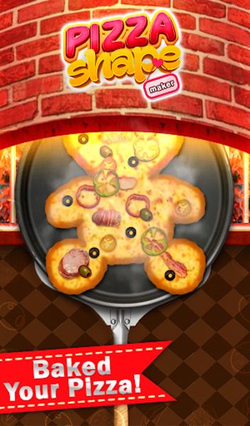 Shape Pizza Maker Cooking Game Скриншот 0