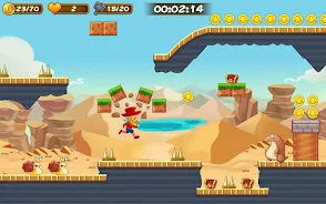 Schermata Super Adventure of Jabber 2